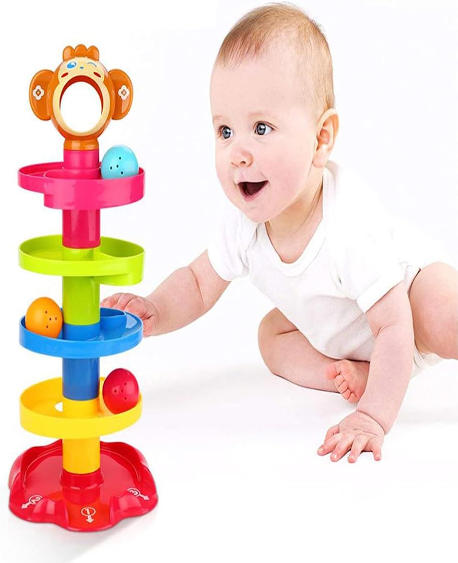Juego Cascada Educativo Montessori Causa Efecto Apilable - Saranh Store