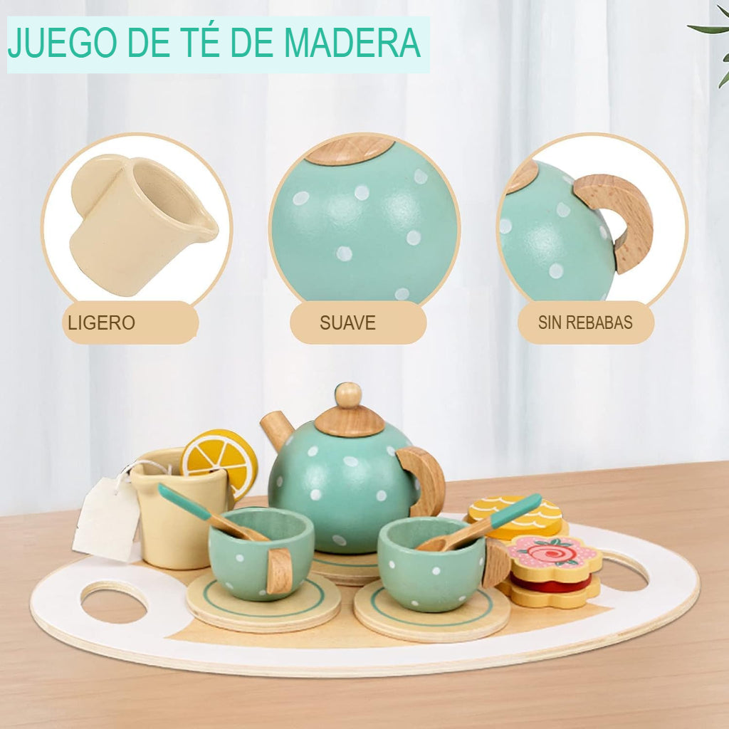 ☕ Hora del Té Montessori 🎀 Juego de Rol para Niñas y Niños
