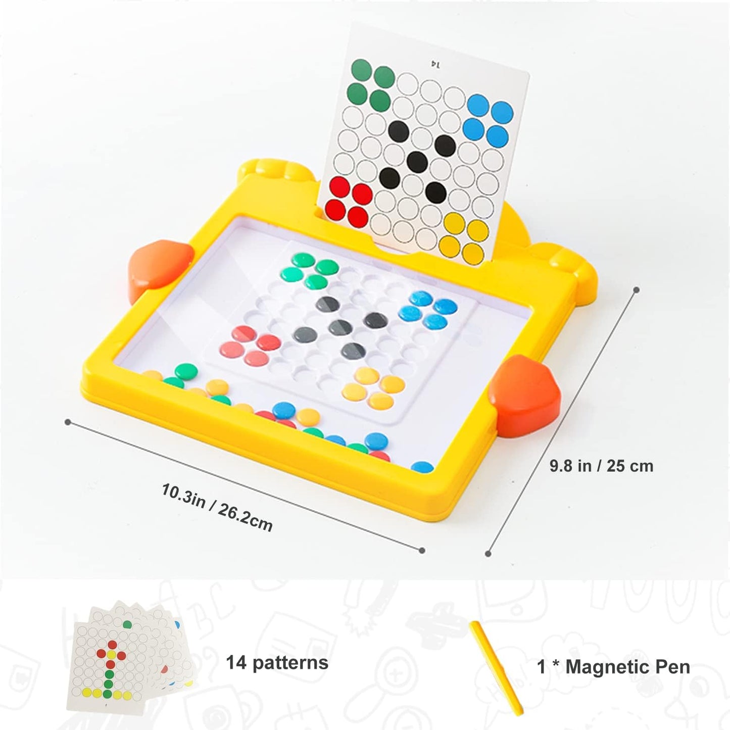 Juego Magnética Rompecabezas Didactico Montessori Para Niños - Saranh Store