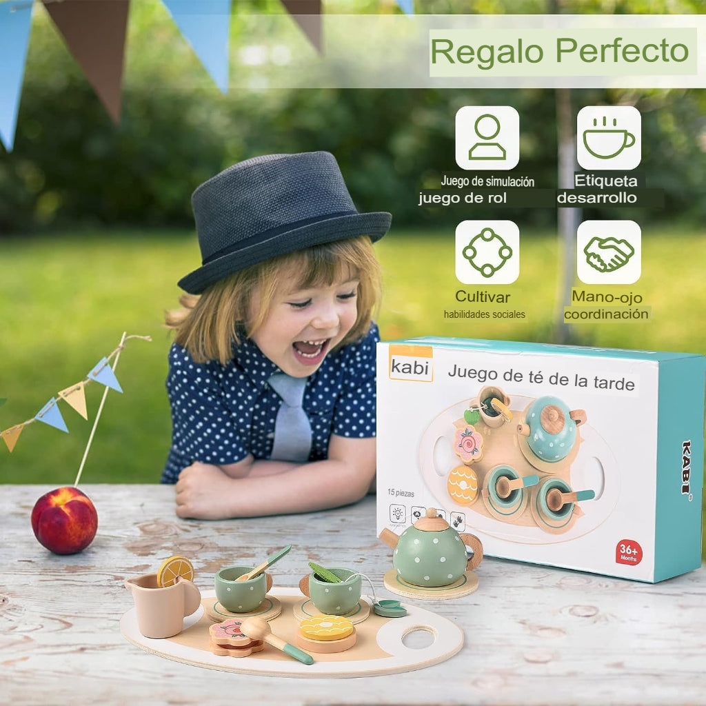 ☕ Hora del Té Montessori 🎀 Juego de Rol para Niñas y Niños