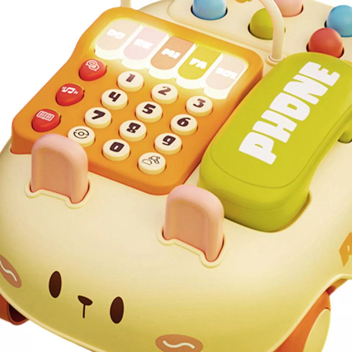 📱🐰 Teléfono Musical Modelo Conejo Auto