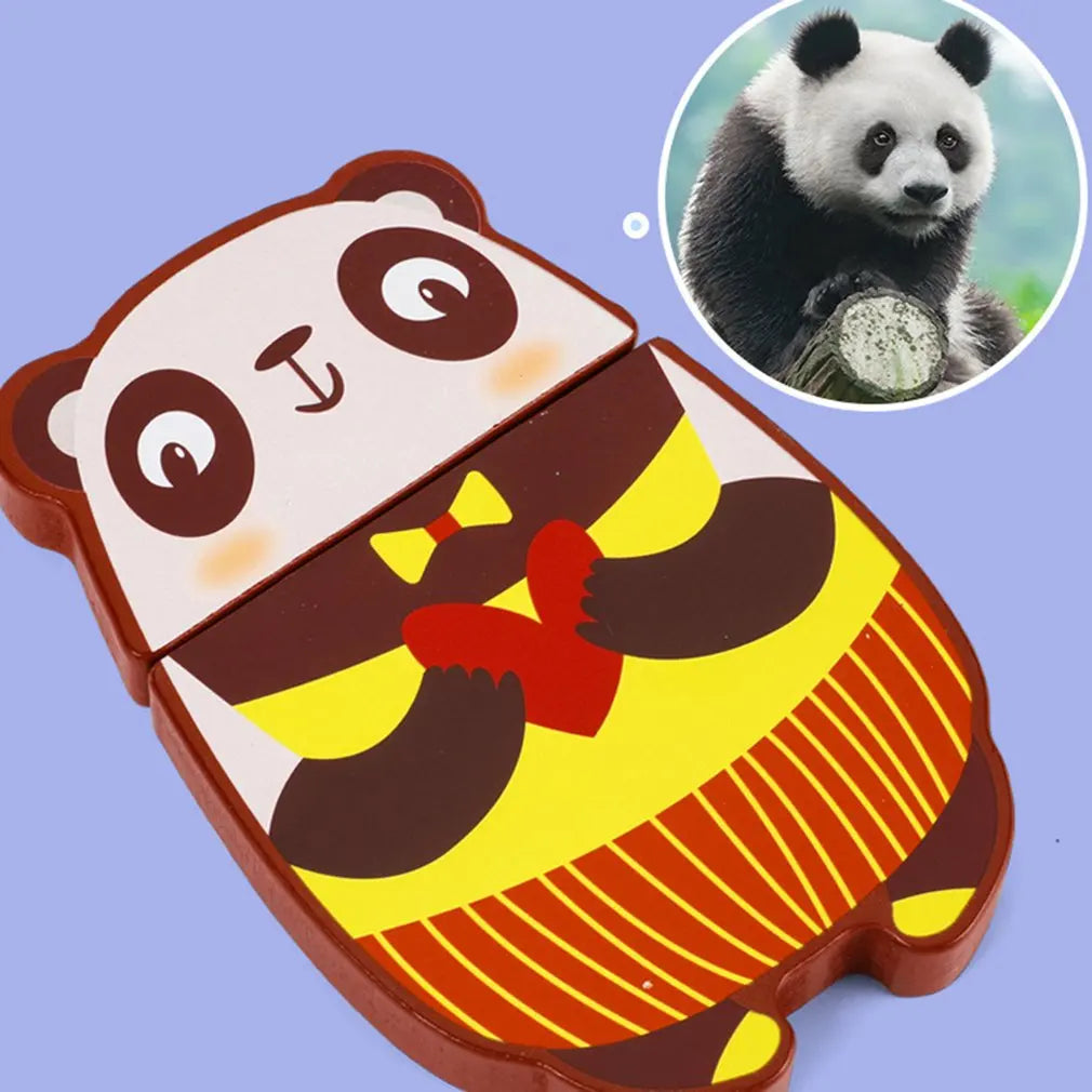 Rompecabezas Magnético De Madera Niños 6 Piezas Didáctico - Saranh Store