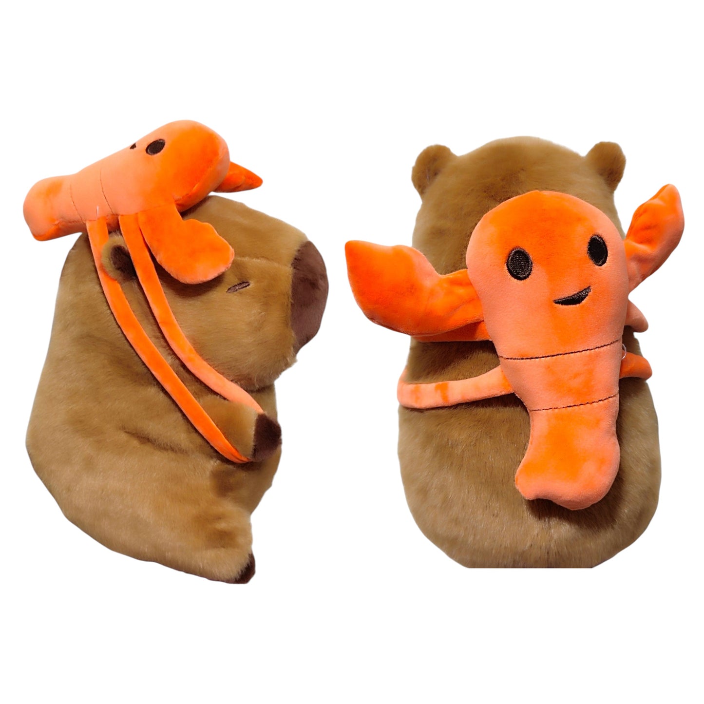 🐾 Peluches de Capibara con Mochilas Adorables 27 Cm 🐢🦞🐝 | ¡Llévate la Dulzura a Casa!