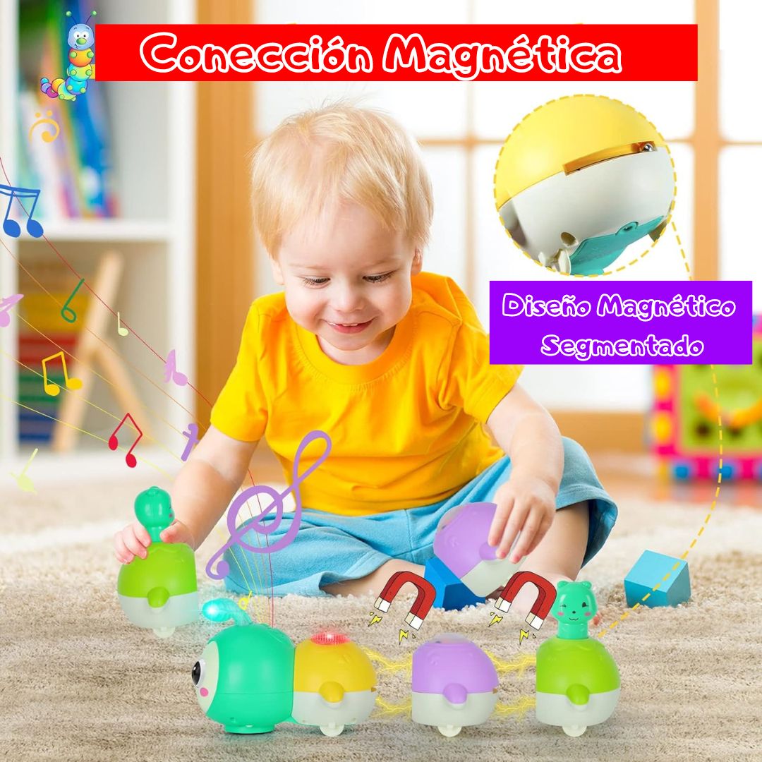 🐛 Juguete Oruga Gateador para Bebés