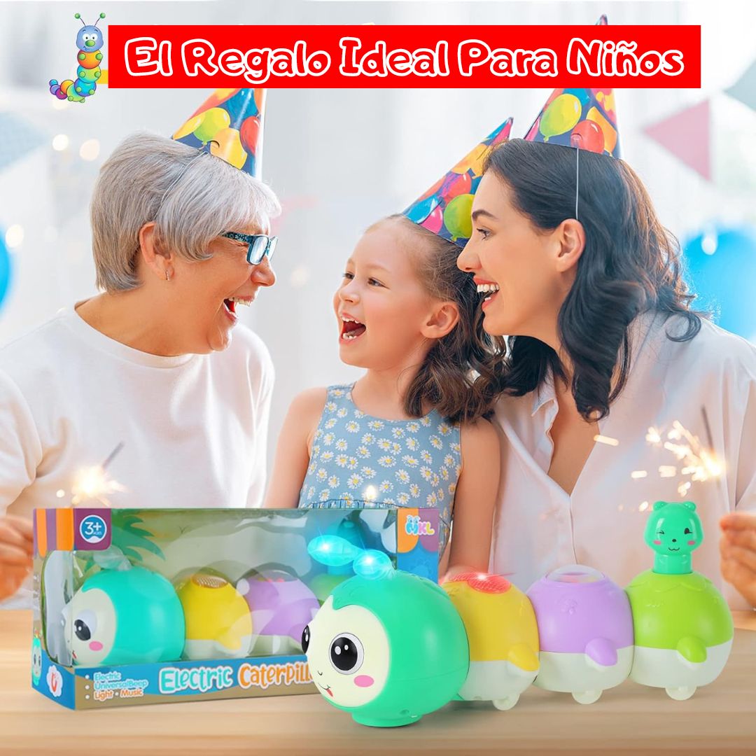🐛 Juguete Oruga Gateador para Bebés