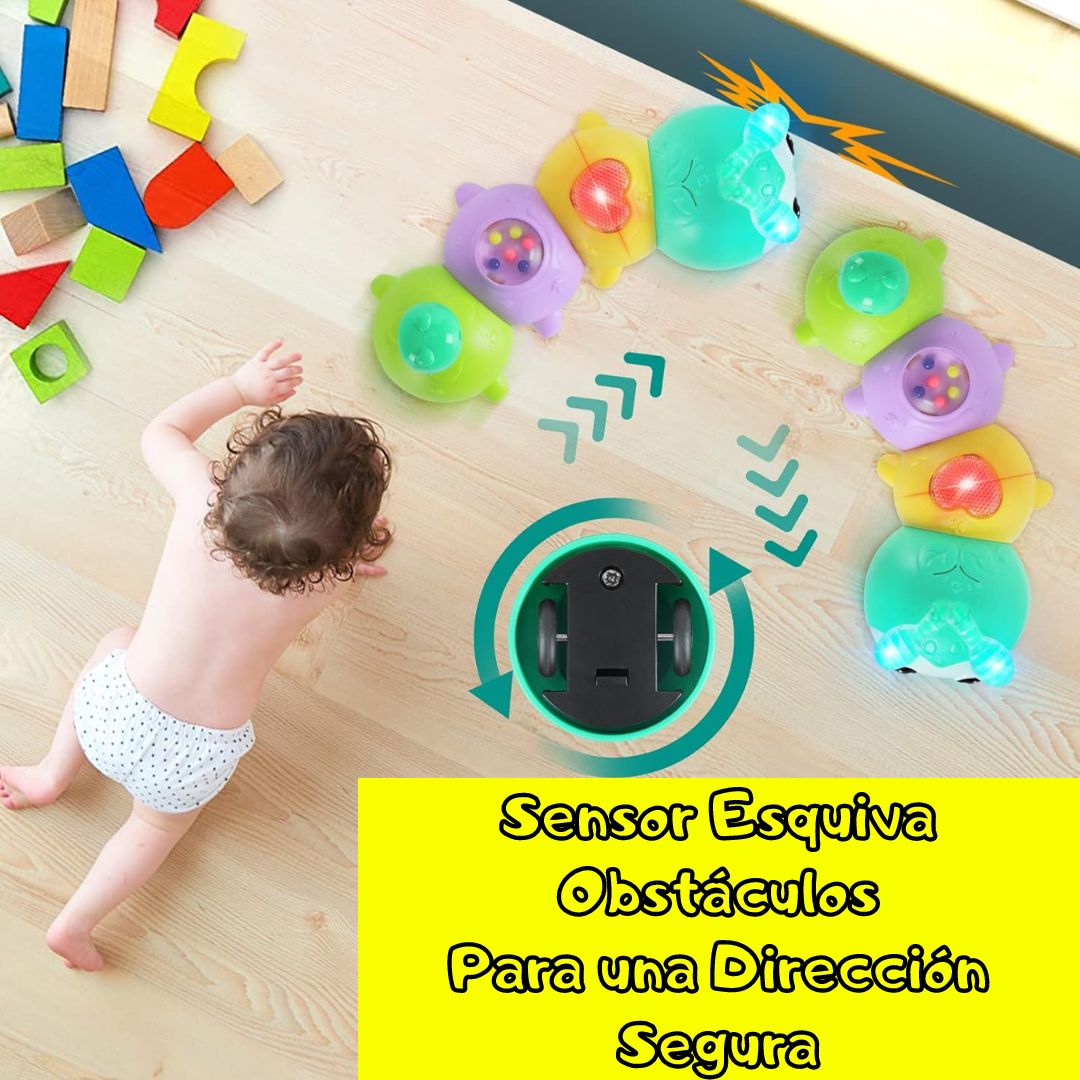 🐛 Juguete Oruga Gateador para Bebés