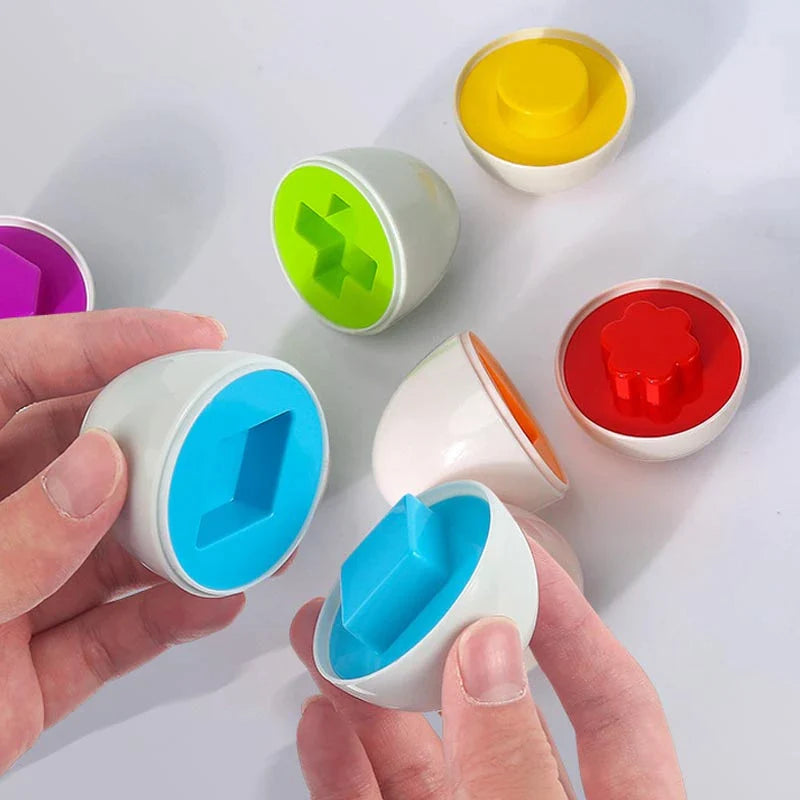 Juego Encaje Gallina Y Huevos Montessori 12 Unidades Figuras - Saranh Store