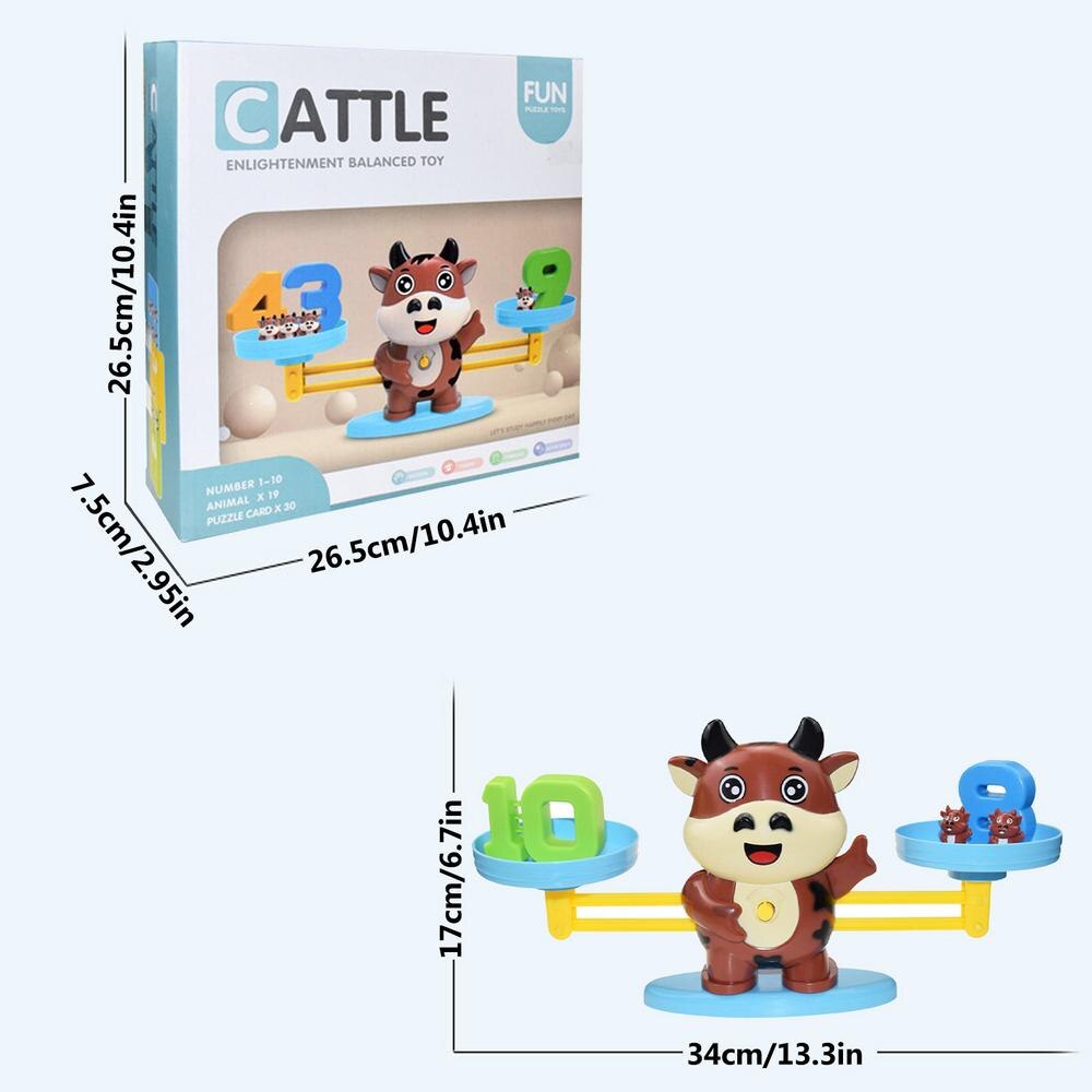 Balanza Matemática Digital Juguete Didáctico Montessori - Saranh Store