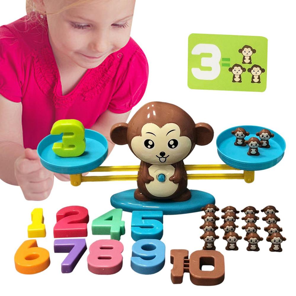 Balanza Matemática Digital Juguete Didáctico Montessori - Saranh Store