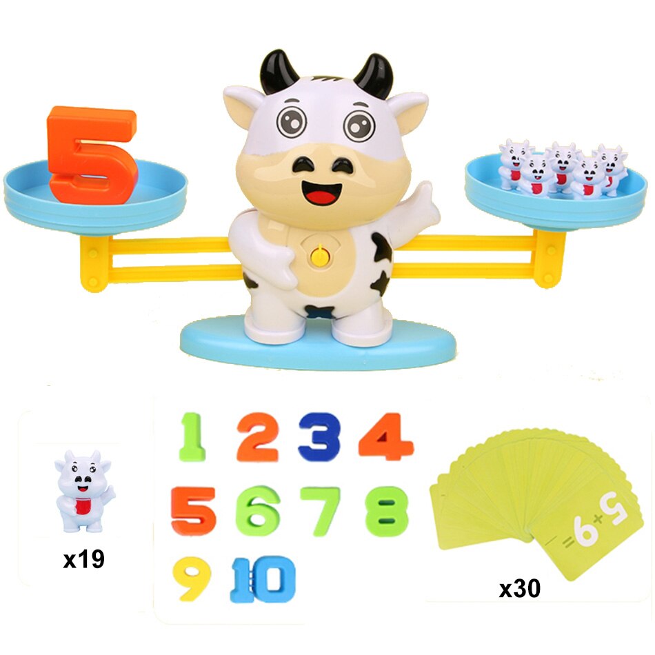Balanza Matemática Digital Juguete Didáctico Montessori - Saranh Store