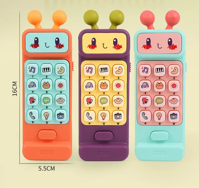 📱 Celular Bebé Robot Musical 🤖