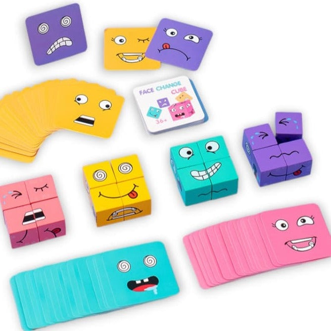 Puzzle de Expresiones color Pastel Sin Campana