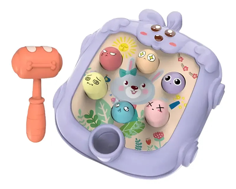 🌈🔨 Wac-A-Mole Interactivo 🎯 Golpea los Topos – Juego Educativo Infantil