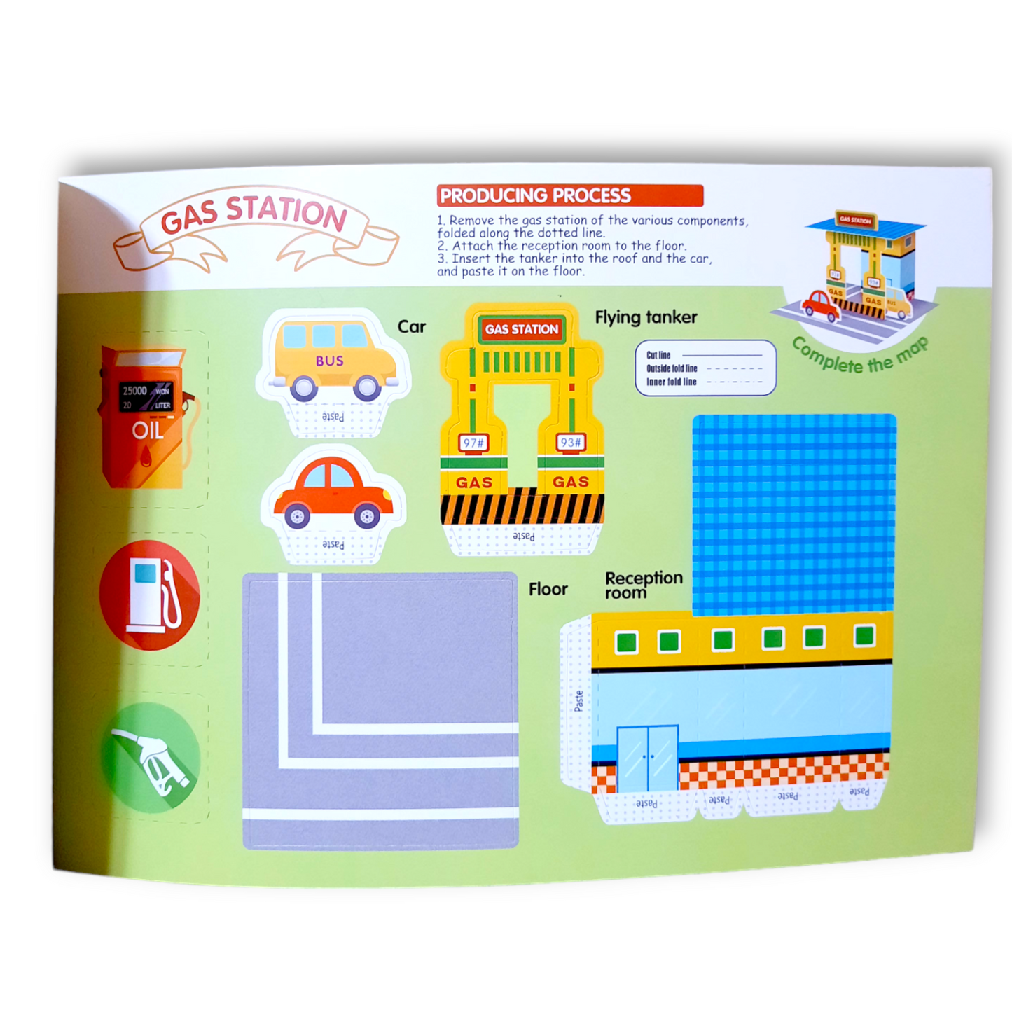 Puzzle de manualidades educacional