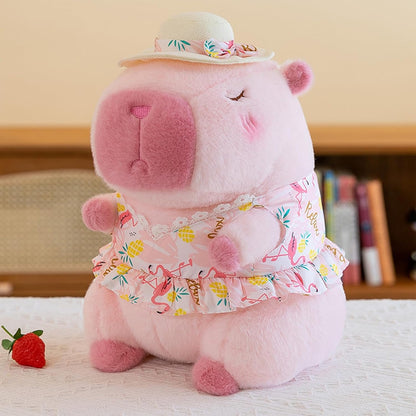🐾 Peluches de Capibara con Mochilas Adorables 27 Cm 🐢🦞🐝 | ¡Llévate la Dulzura a Casa!