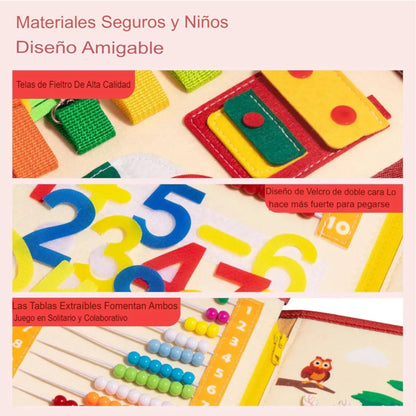 📚✨ Libro Montessori — 8 Actividades Sensoriales y Cognitivas para Niños