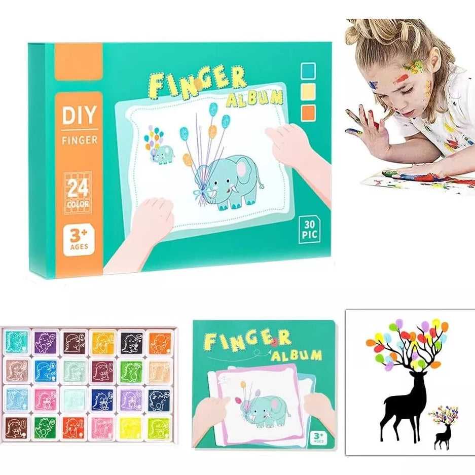 Divertido Kit De Pintura De Dedos, Juego Creativo De Pintura - Saranh Store