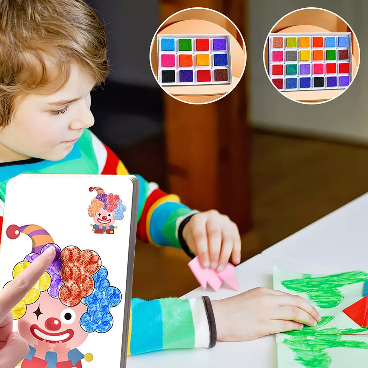 Divertido Kit De Pintura De Dedos, Juego Creativo De Pintura - Saranh Store