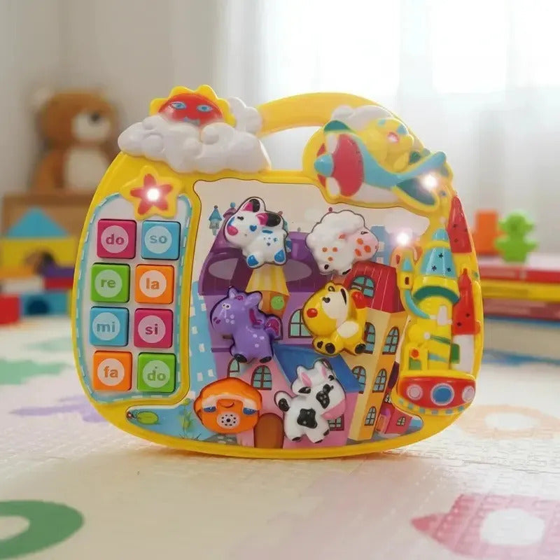 Piano Musical Interactivo Bebes Sonido Animales De Granja