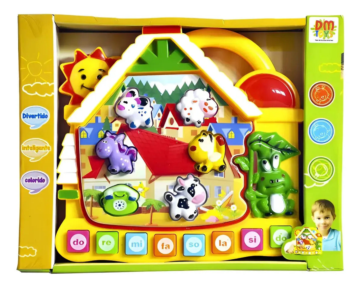Piano Musical Interactivo Bebes Sonido Animales De Granja