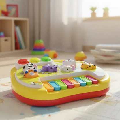 Piano Musical Interactivo Bebes Sonido Animales De Granja