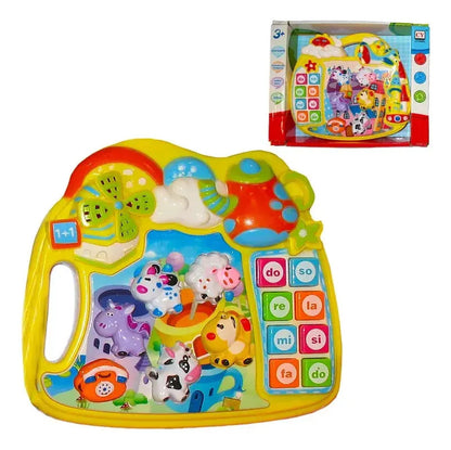 Piano Musical Interactivo Bebes Sonido Animales De Granja