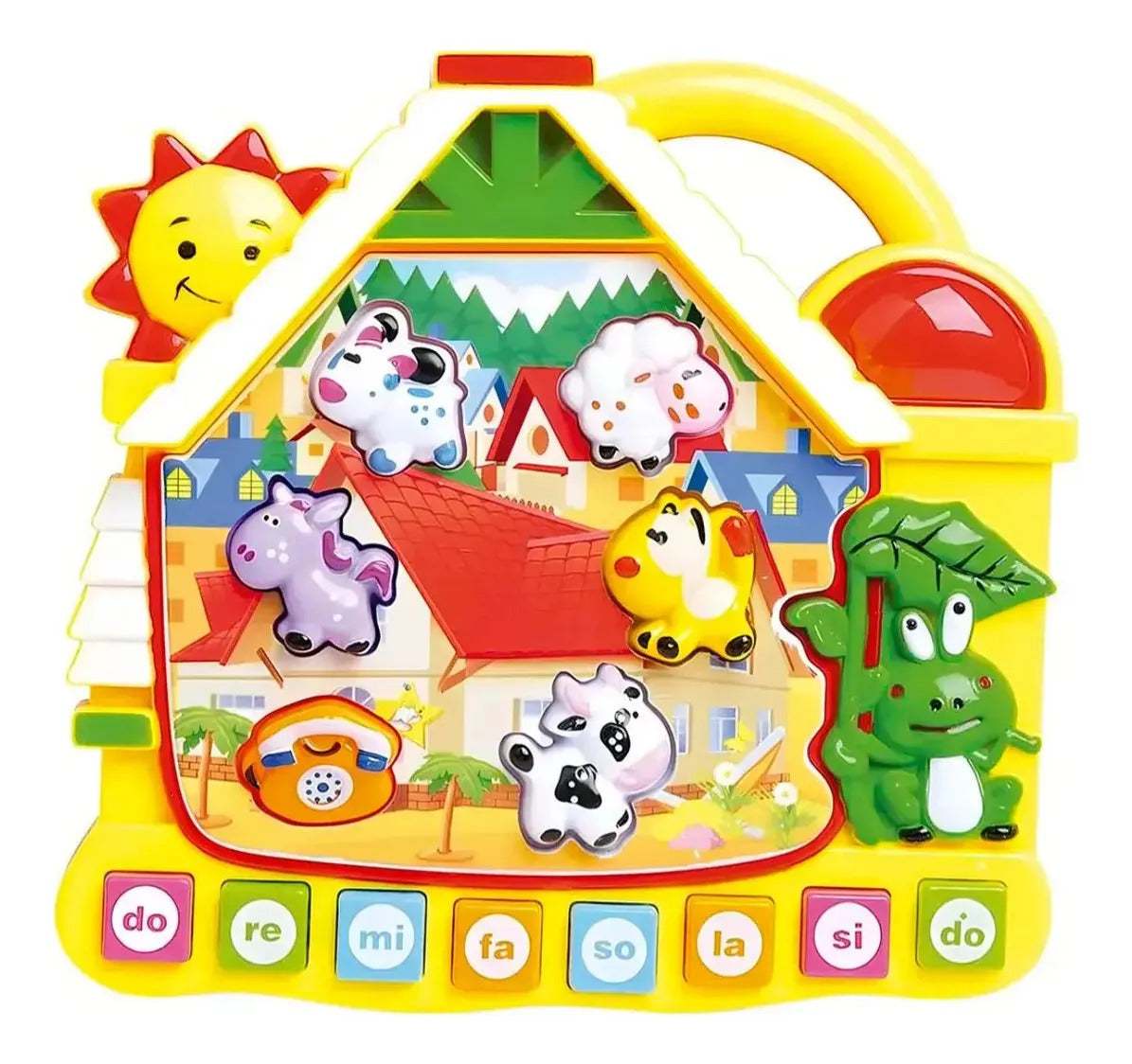 Piano Musical Interactivo Bebes Sonido Animales De Granja