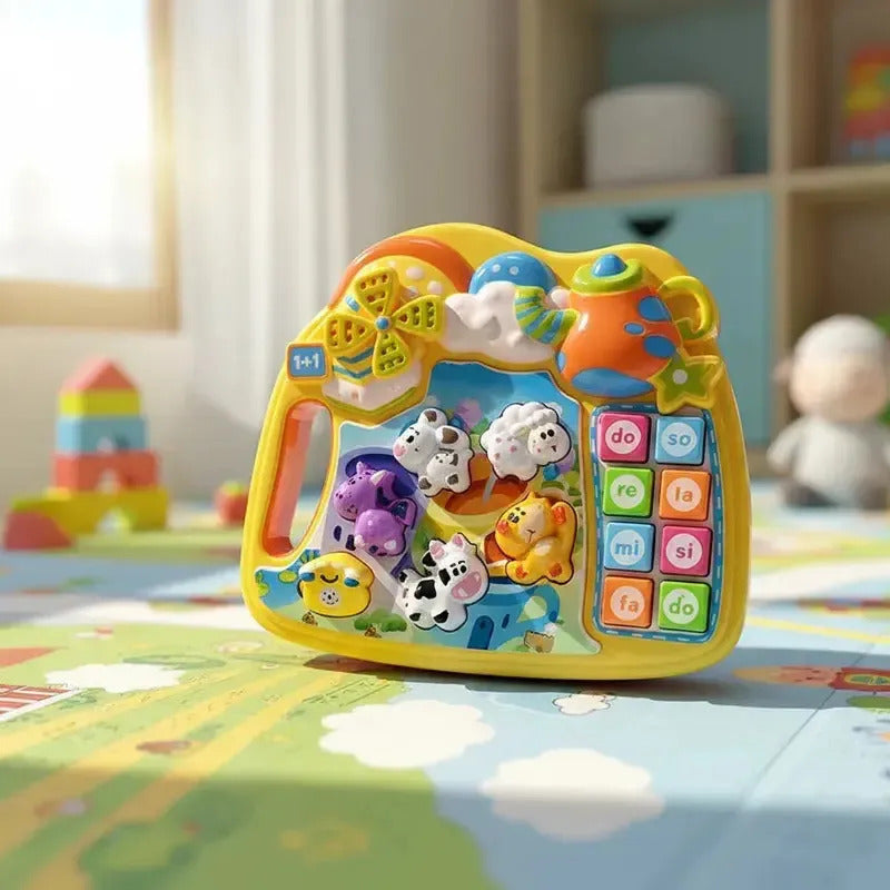 Piano Musical Interactivo Bebes Sonido Animales De Granja