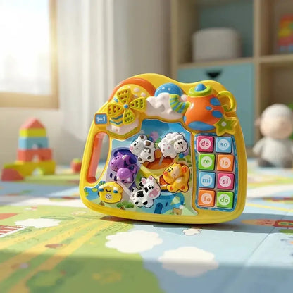 Piano Musical Interactivo Bebes Sonido Animales De Granja