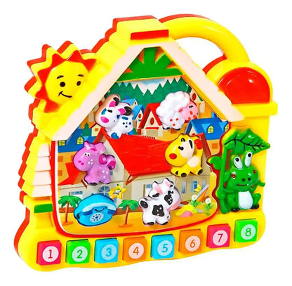 Piano Musical Interactivo Bebes Sonido Animales De Granja