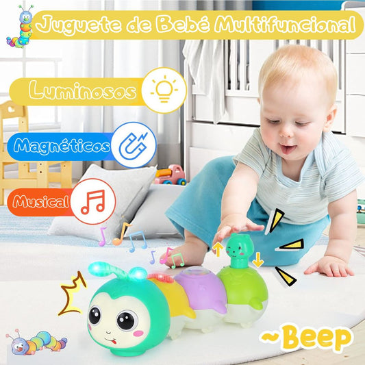 🐛 Juguete Oruga Gateador para Bebés