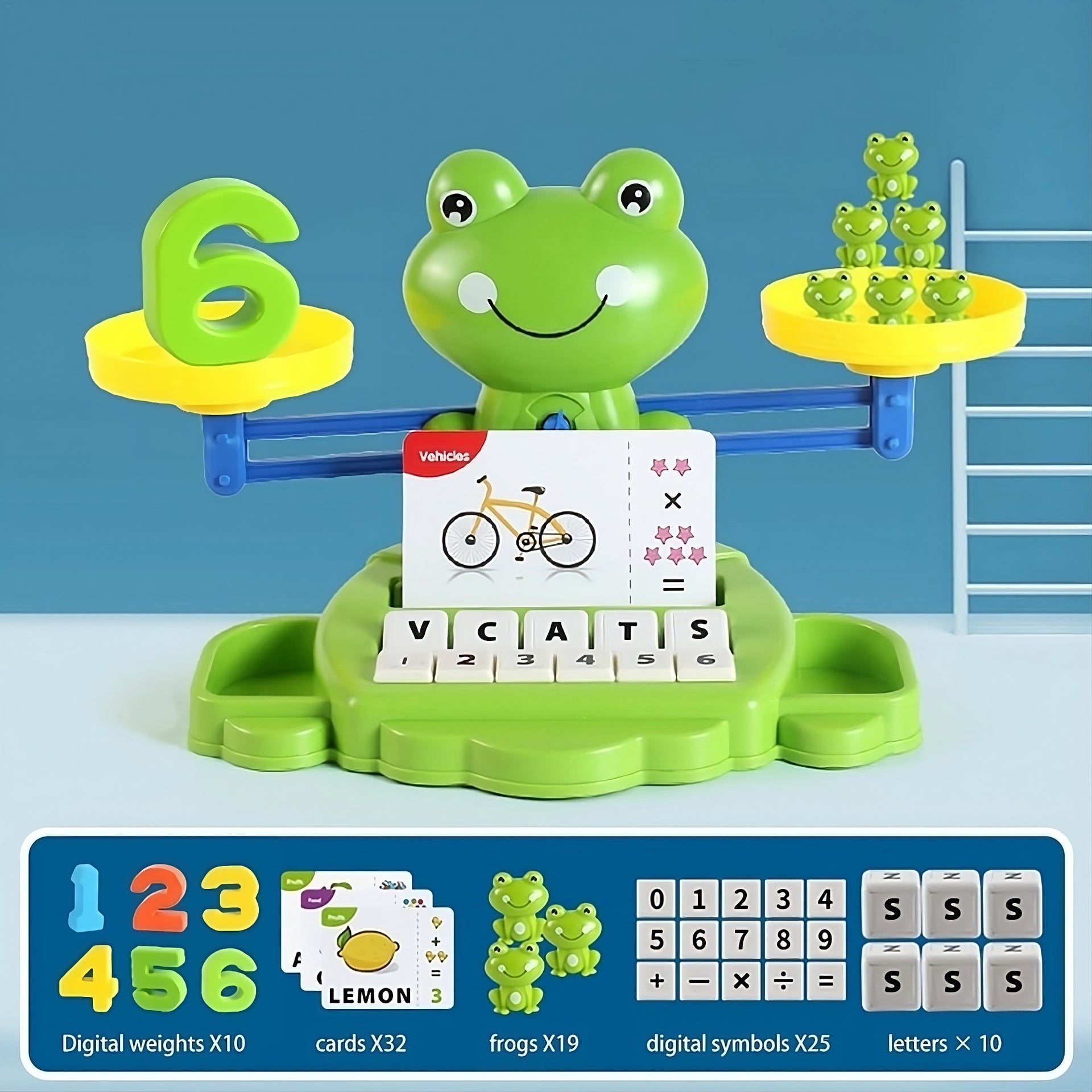 Balanza de Ranas Matemática y Lenguaje
