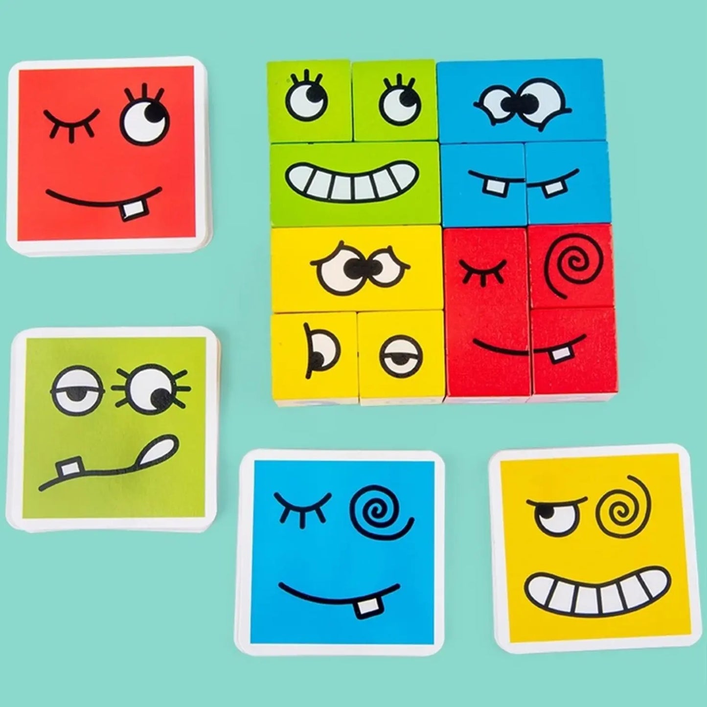 Puzzle De Expresiones Faciales - Saranh Store