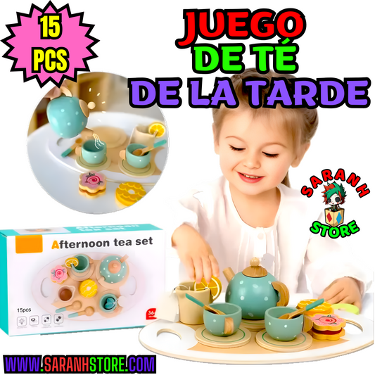 ☕ Hora del Té Montessori 🎀 Juego de Rol para Niñas y Niños