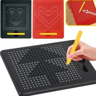 Juguete Didáctico Magpad Pizarra Magnética Negra - Saranh Store